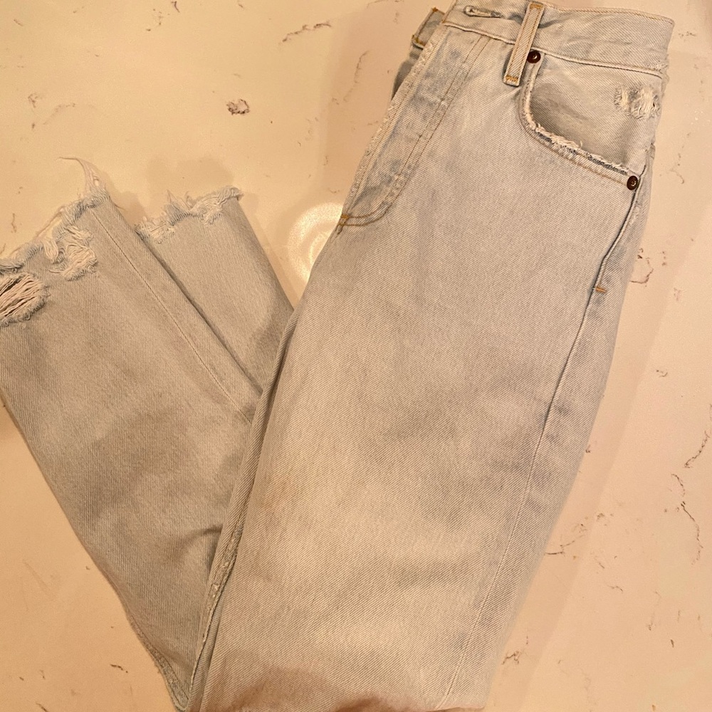 Agolde Jaimie High Rise distressed